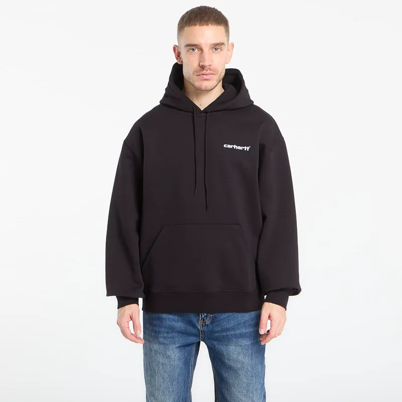 Φούτερ Carhartt WIP Hooded Caps Sweat UNISEX Black M