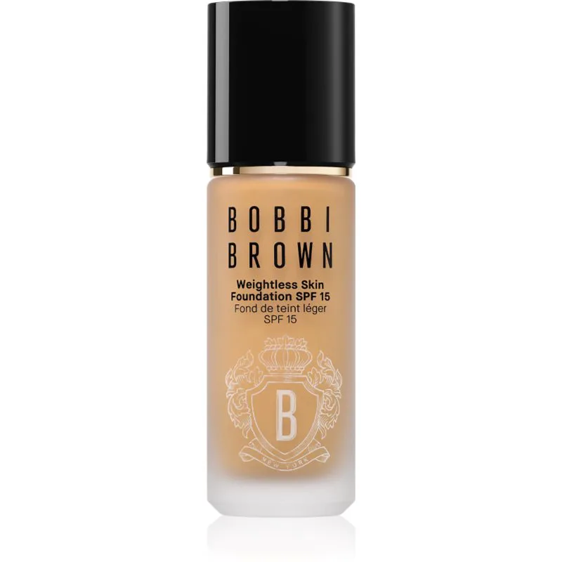 Bobbi Brown Weightless Skin Foundation SPF 15 μακράς διαρκείας μεικ απ με ενυδατικό αποτέλεσμα απόχρωση Neutral Honey 30 ml