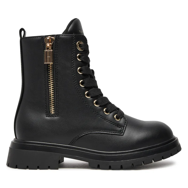 Ορειβατικά παπούτσια Tommy Hilfiger Lace-Up Bootie T3A5-33567-1351 M Μαύρο