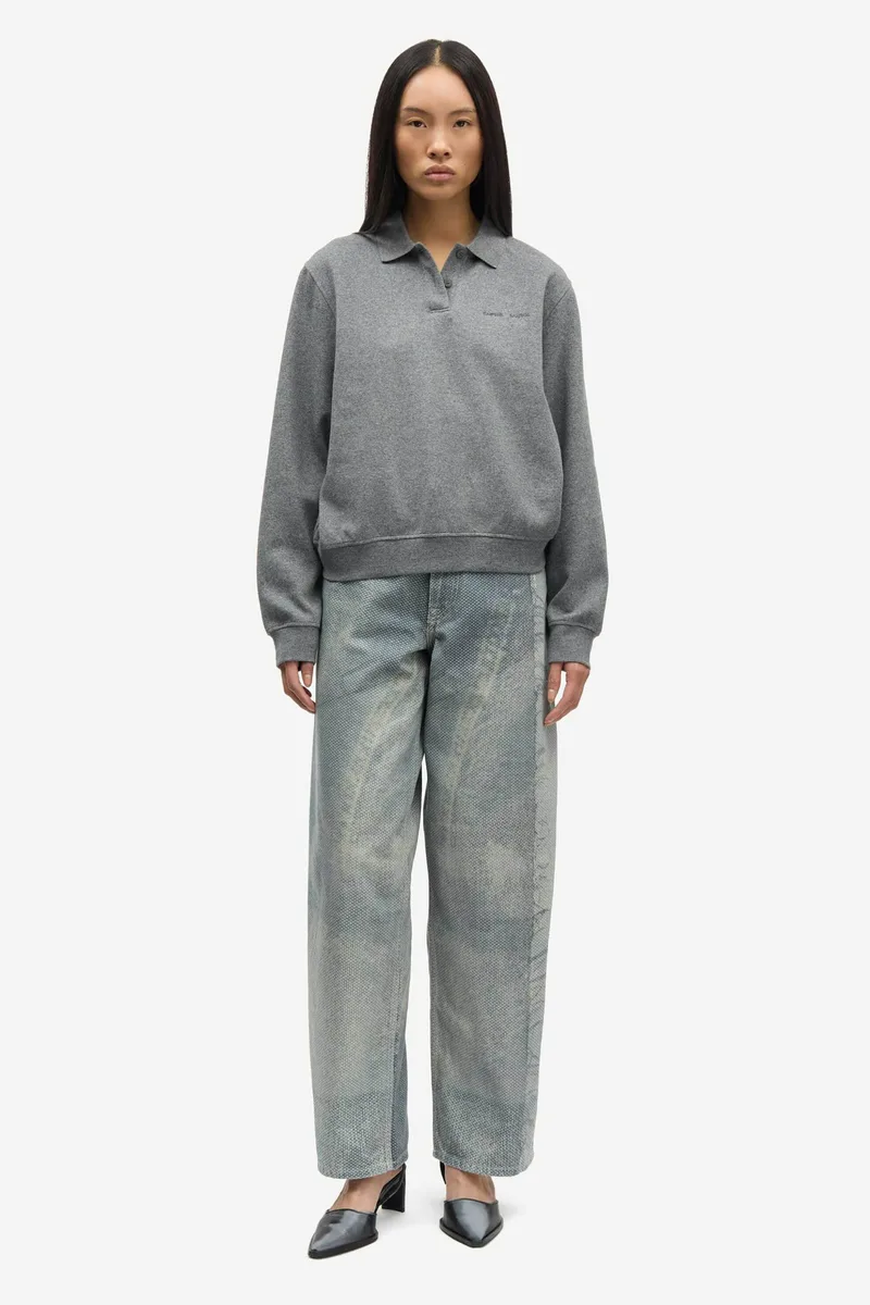 Samsøe Samsøe γυναικείο τζιν παντελόνι "Saharper" - F25400013 Denim Blue
