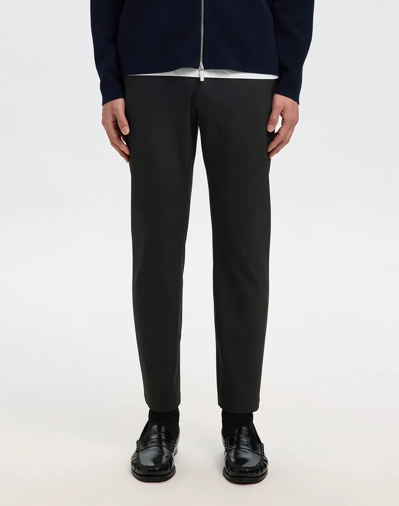 SELECTED SLH175-SLIM ROBERT FLEX PANTS NOOS 16090460-BLACK Black
