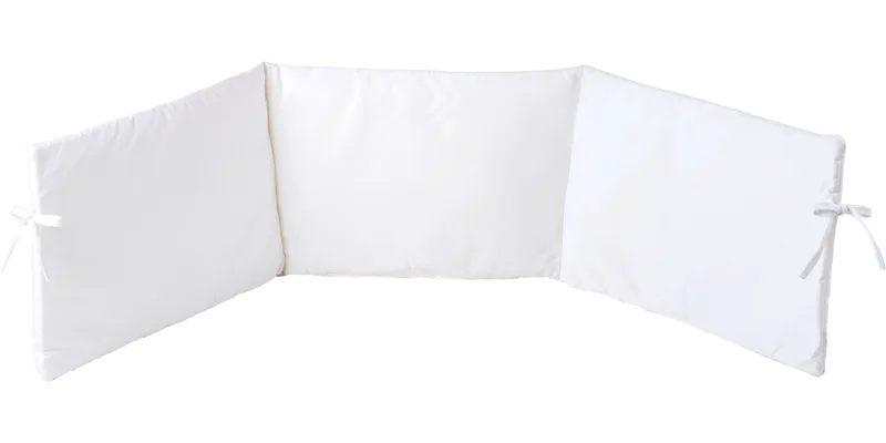 Πάντα Λίκνου Βαμβακερή 32x126εκ. White (Ύφασμα: Βαμβάκι 100%, Χρώμα: Λευκό) - Ο Κόσμος του Μωρού - 5205626750048