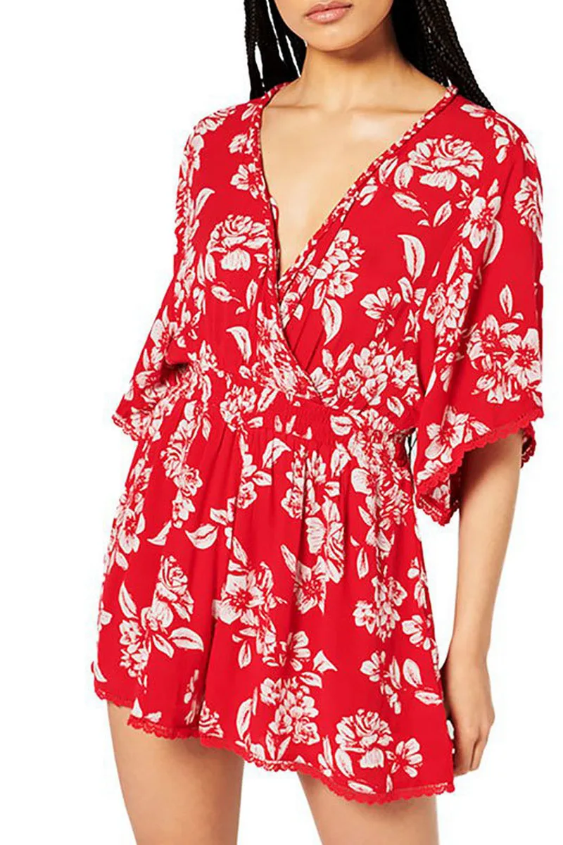 Superdry Ovin Vintage Beach Playsuit W8011023A-Z6J Γυναικείο