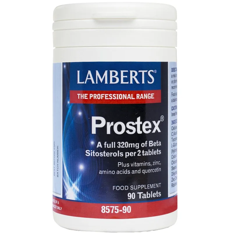 Lamberts Prostex Συμπλήρωμα Διατροφής για την Αντιμετώπιση Καλοήθους Υπερπλασίας του Προστάτη & Προβλημάτων Ούρησης 90tabs