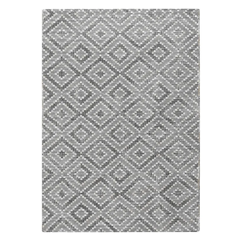 Χαλί All Season (120x180) Pol Rugs & Mats Ezio Kilim 602 Grey