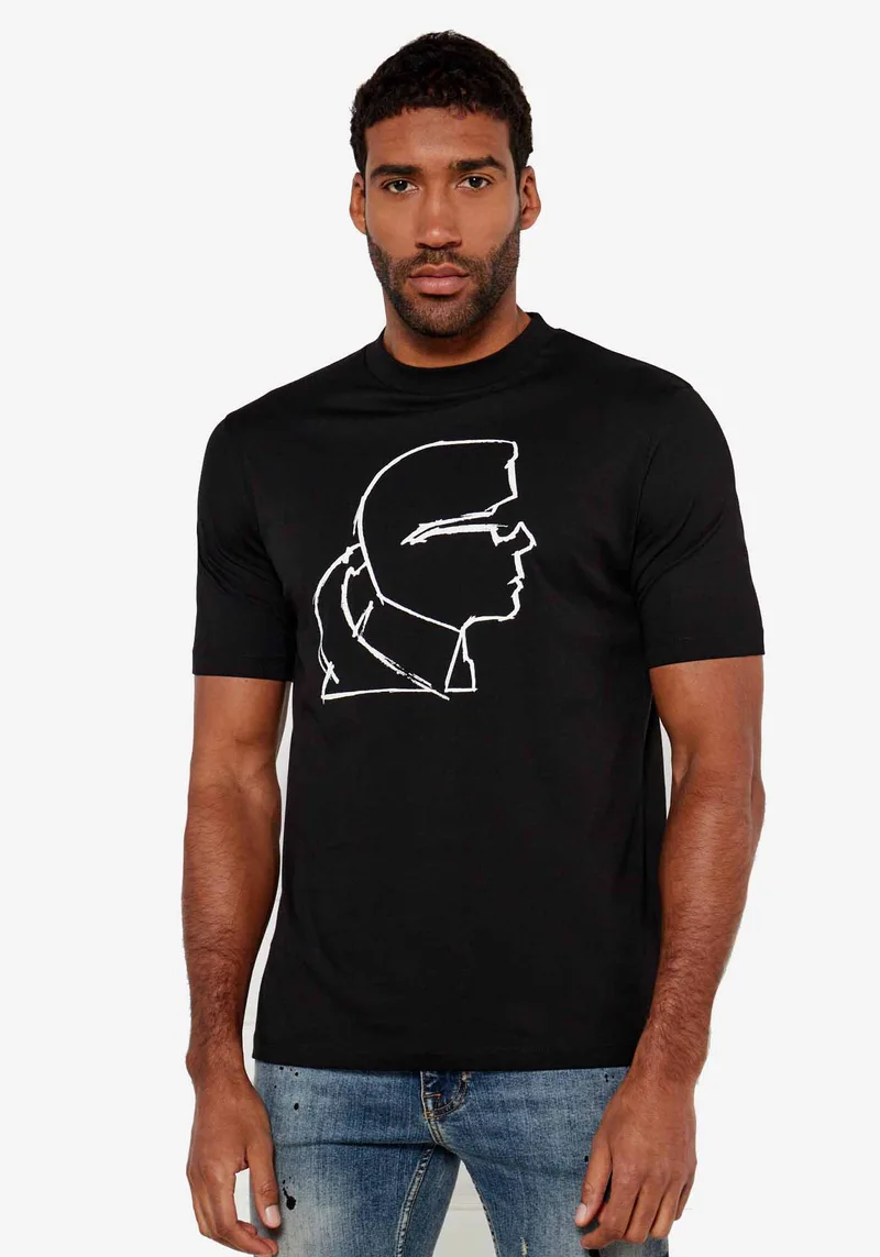 Karl Lagerfeld Μπλούζα της σειράς Crewneck - 755442 544225 990 Black