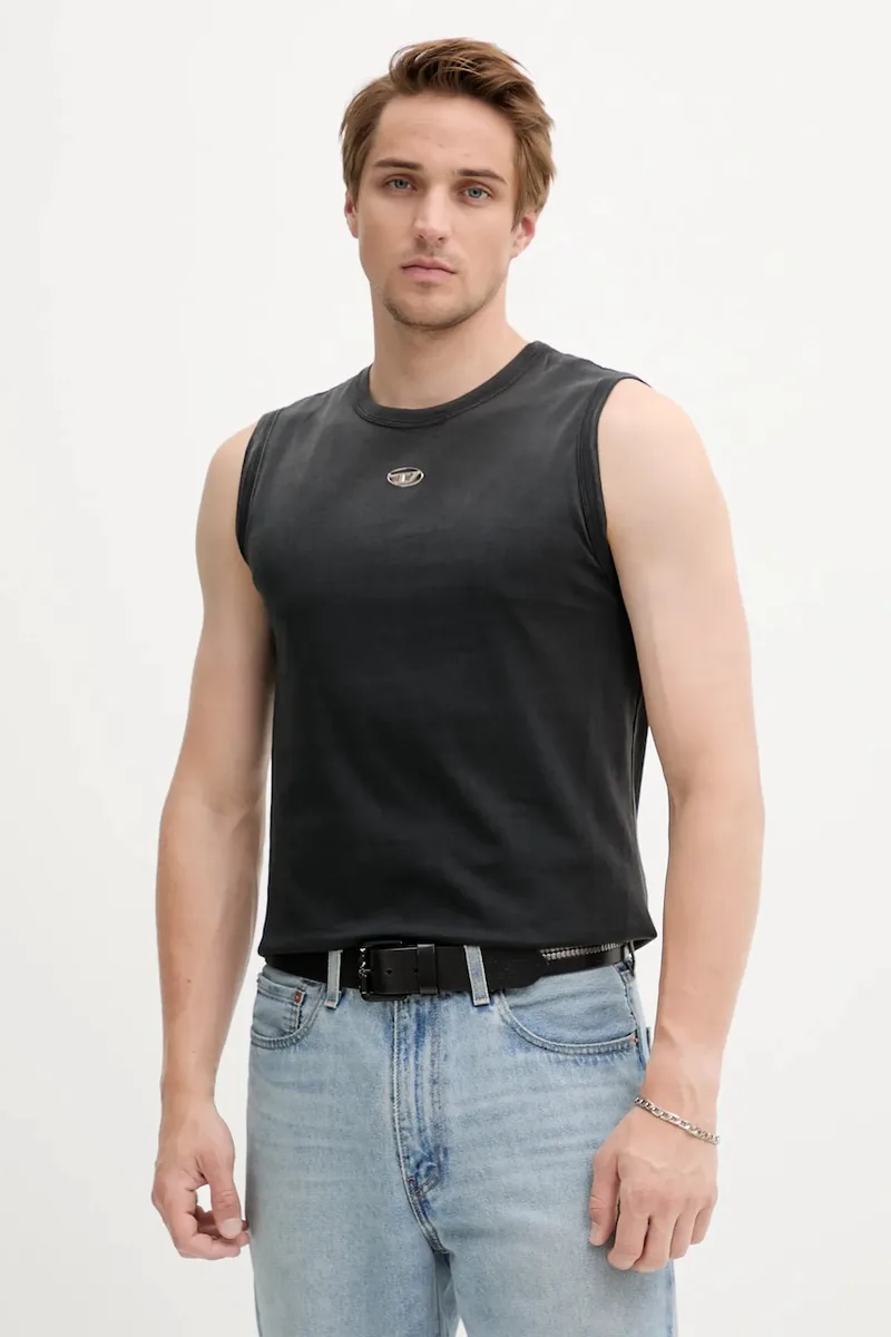 Diesel Βαμβακερό μπλουζάκι Diesel T-BRICO-NEW
