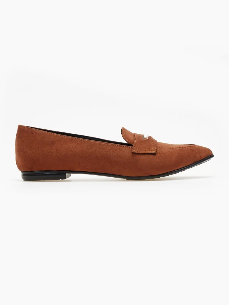 Estil Ballerinas Pointed Suede - 232 - Tan