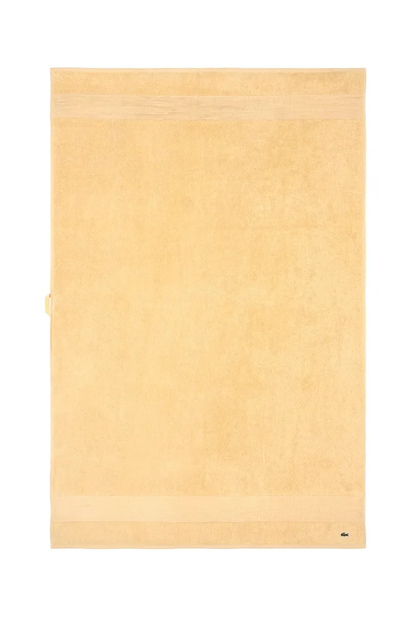 Μεγάλη βαμβακερή πετσέτα Lacoste L LECROCO Sesame 100 x 150 cm