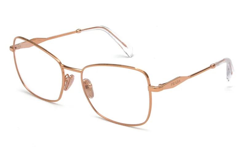 PRADA ΣΚΕΛΕΤΟΣ ΟΡΑΣΕΩΣ PRADA 53ZV SVF1O1 5618 53ZV Χρυσό