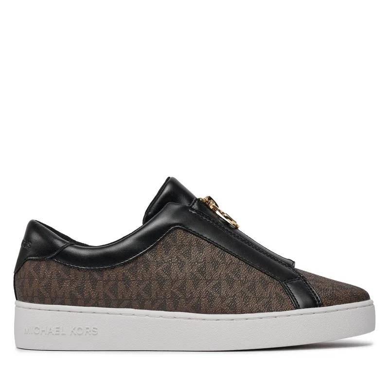 Αθλητικά MICHAEL Michael Kors Keaton Zip Slip On 43R4KTFP2B Καφέ