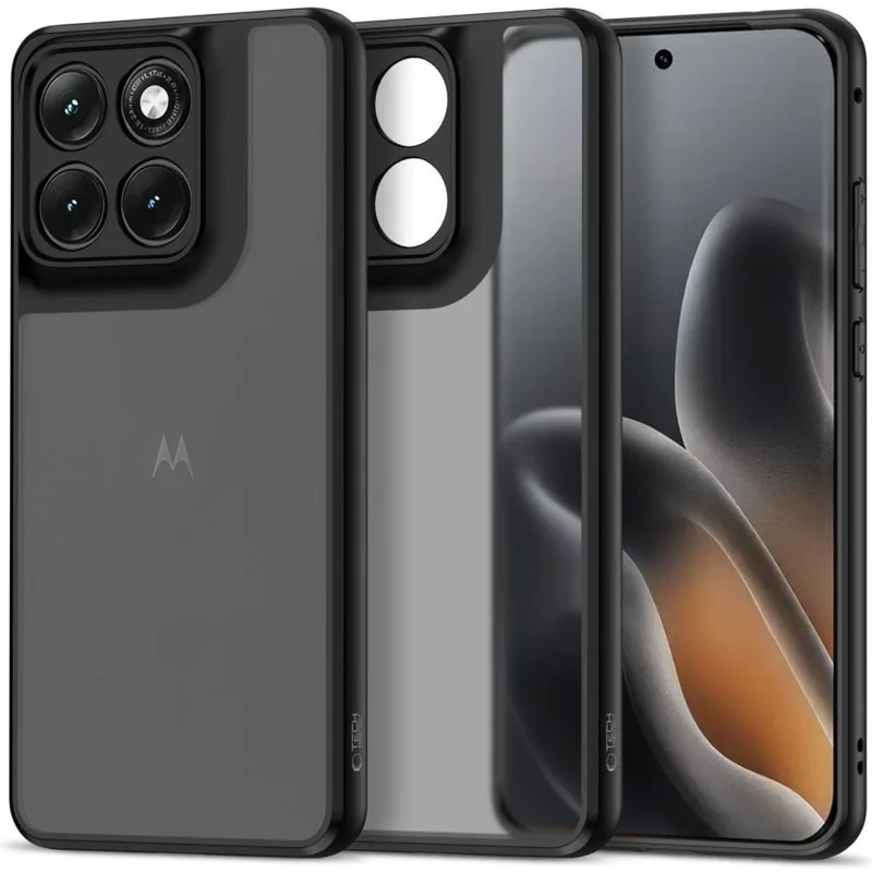 Θήκη Motorola Edge 70 Fusion / Edge 70 Fusion Plus Tech-Protect MagMat Σκληρή Ημιδιάφανη - Matte Black (5906302322763)