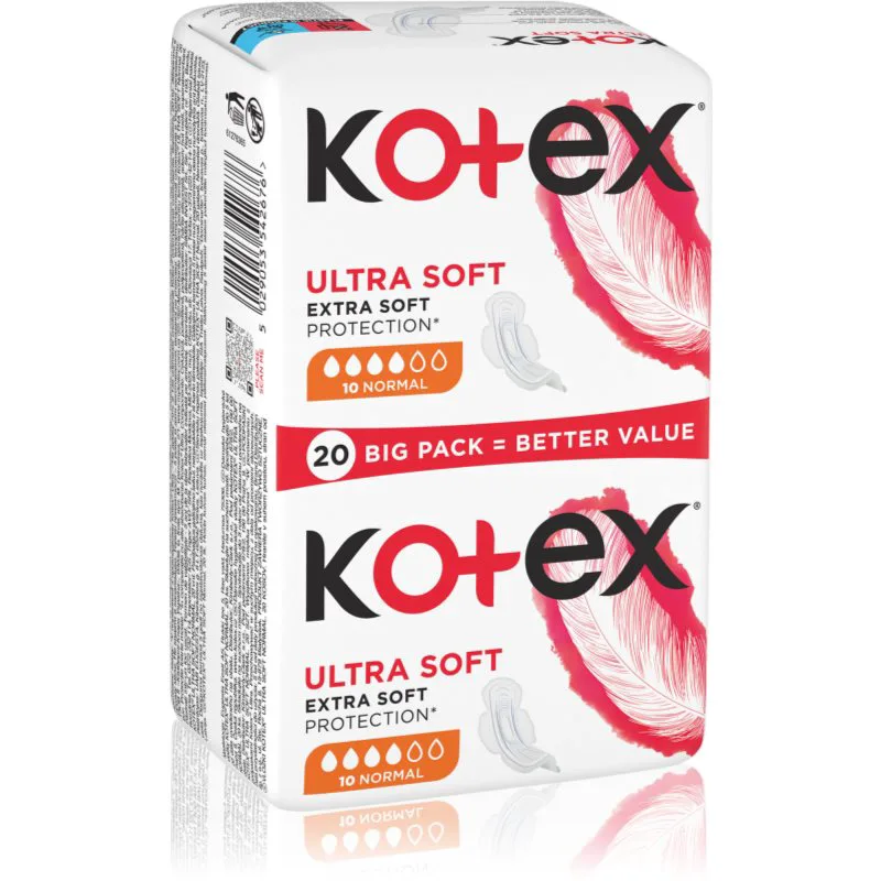 Kotex Ultra Soft Normal σερβιέτες 20 τμχ