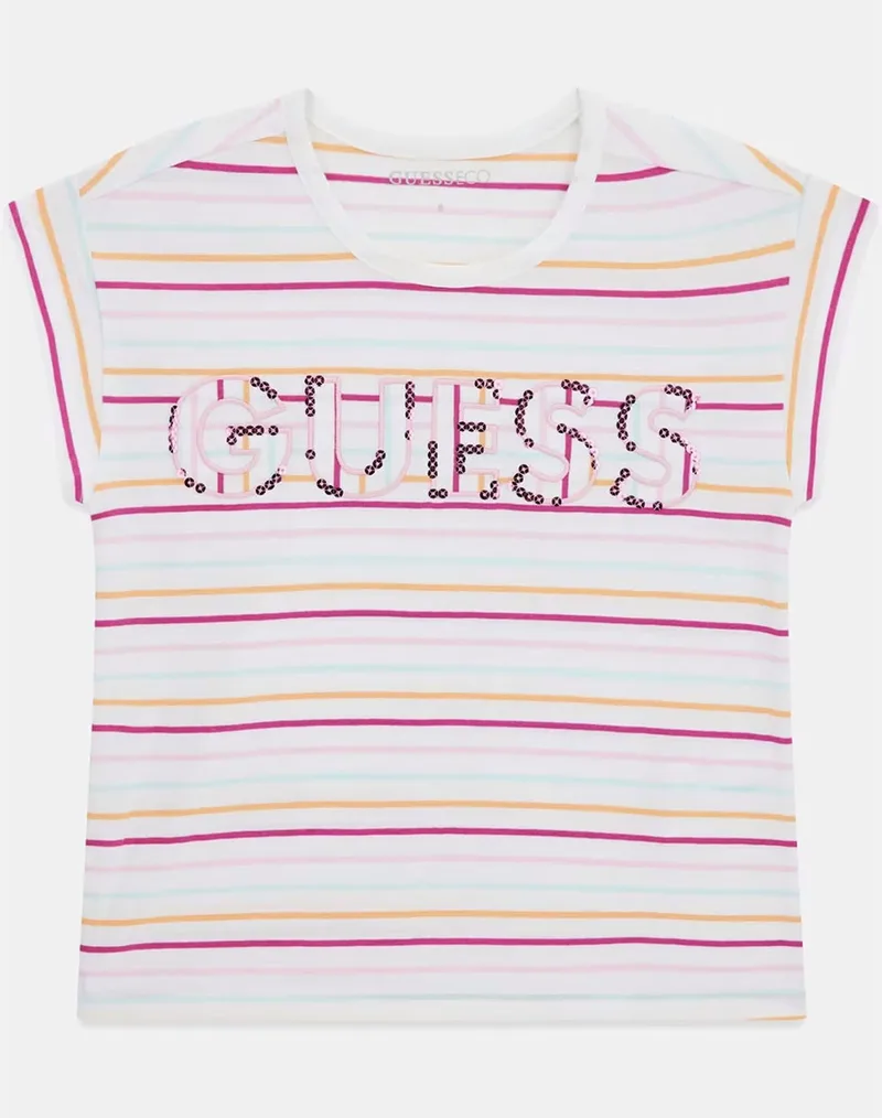GUESS YD SS T-SHIRT ΜΠΛΟΥΖΑ ΠΑΙΔΙΚΟ GIRL J6GI19K9NE4-F58G Multi