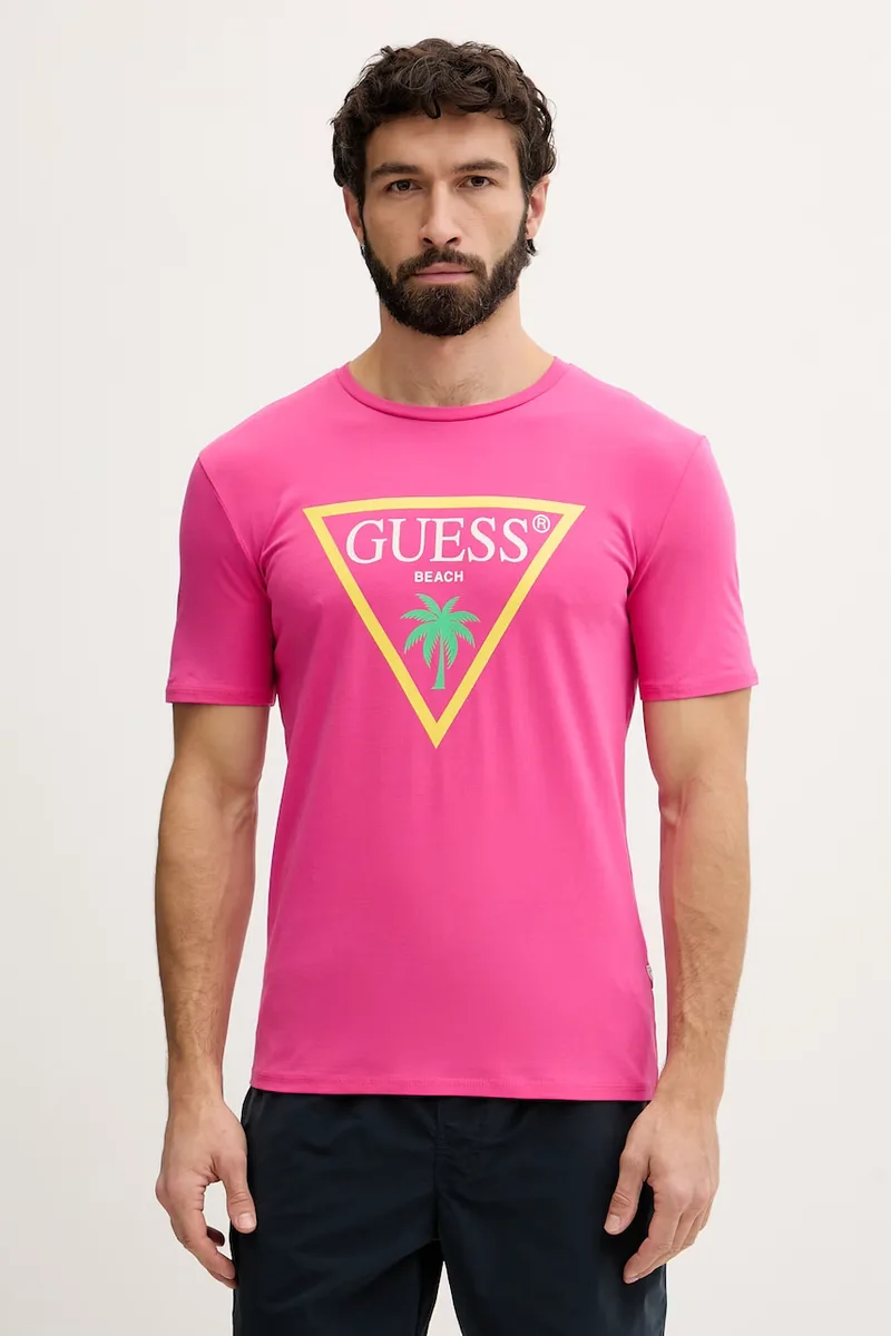 Guess T-shirt Guess ανδρικό