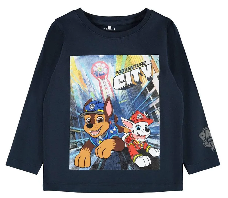 ΜΠΛΟΥΖΑ NAME IT 13193985 NMMPAWPATROL ΣΚΟΥΡΟ ΜΠΛΕ (92 CM)-(2 ΕΤΩΝ)
