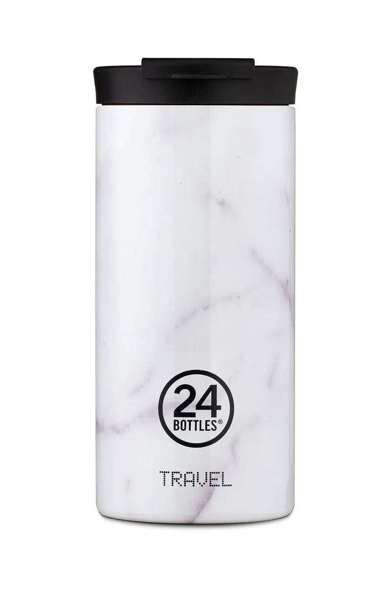 24bottles - Ισοθερμική κούπα Travel Tumbler Carrara 600ml
