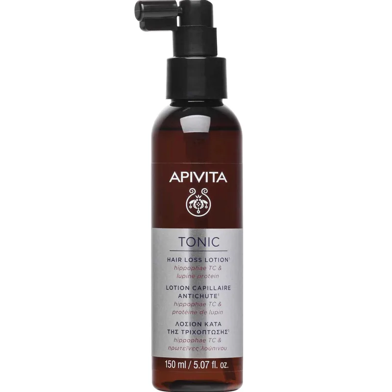 Apivita Tonic Hair Loss Lotion Λοσιόν Κατά της Τριχόπτωσης με Ιπποφαές & Πρωτεΐνες Λούπινου 150ml