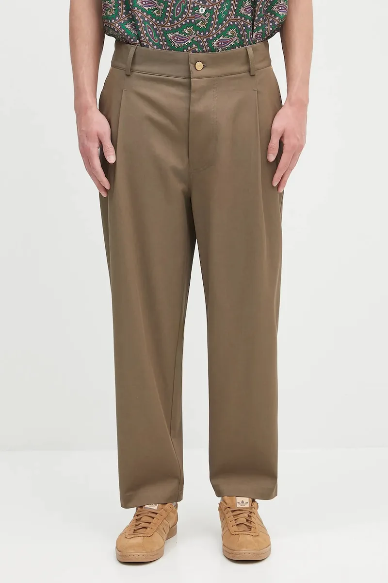 Παντελόνι Drôle de Monsieur Le Pantalon Cropped Twill