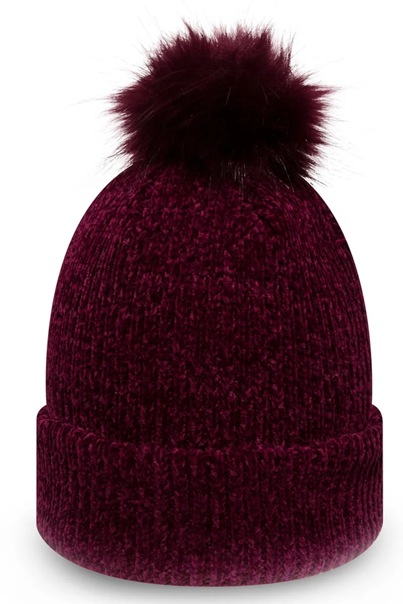 Σκούφος New Era Chennile Knit Mrn 11542403-MRN Γυναικείο