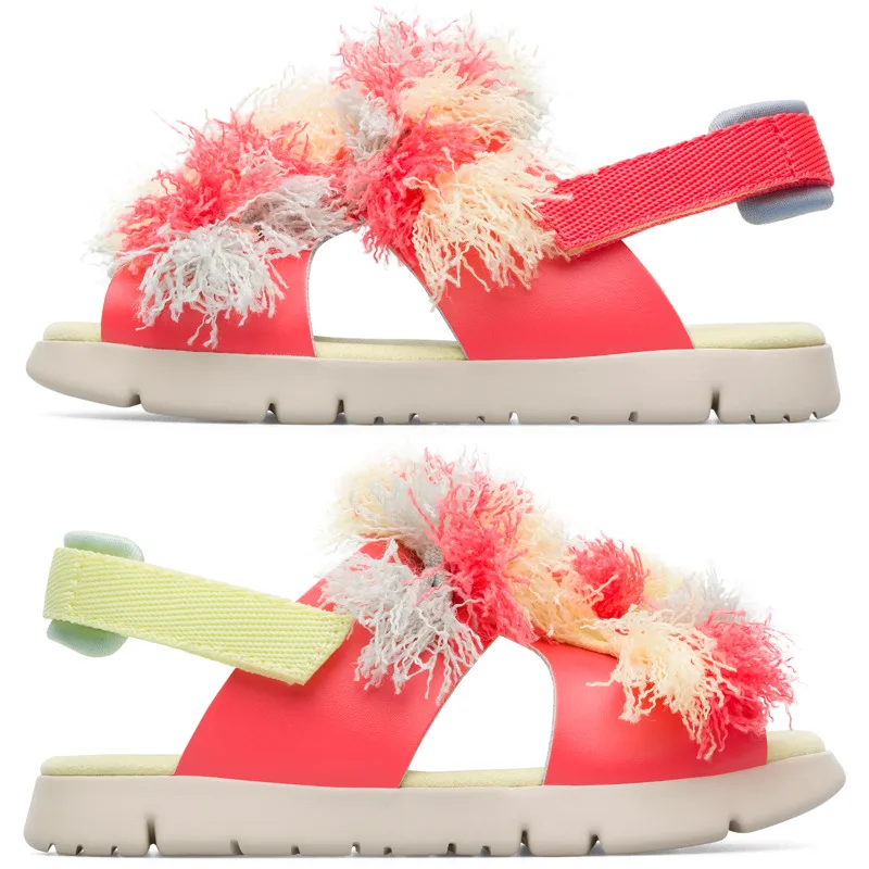 CAMPER Twins - Πέδιλα Για Firstwalkers - Ροζ, Μέγεθος 27, Smooth leather