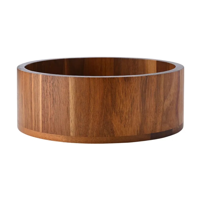 Φρουτιέρα Ξύλινη Ακακίας 30x30x9,5εκ. Allure Estia 01-38397 (Υλικό: Ξύλο) - estia - 01-38397