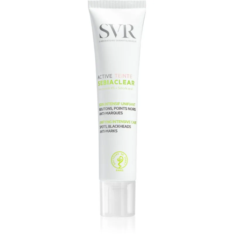 SVR Sebiaclear Active διορθωτικό υγρό ενάντια στις ατέλειες της επιδερμίδας 40 ml