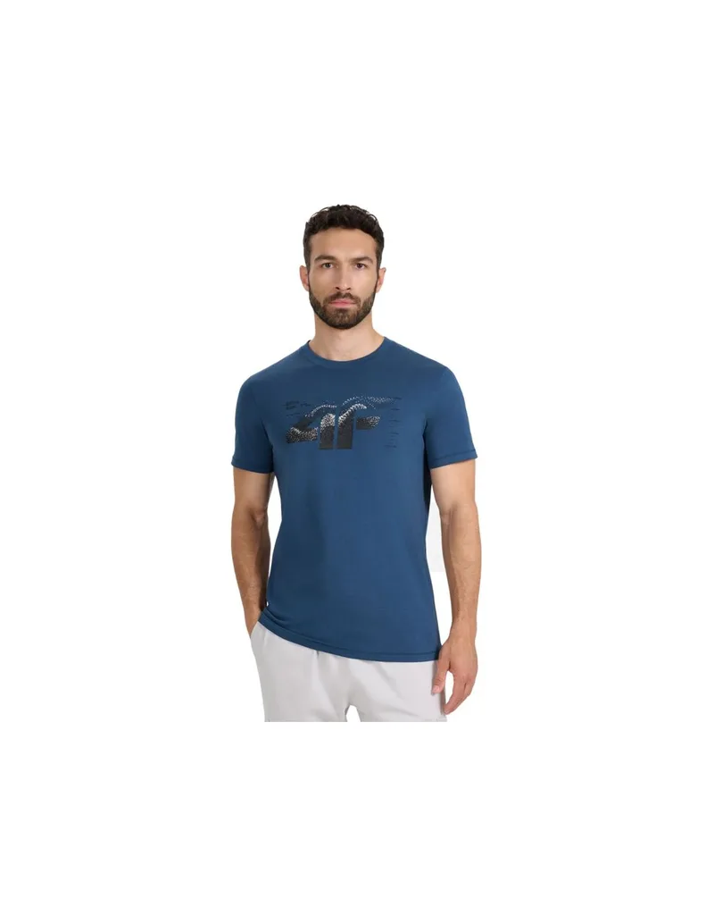 Men's Tshirt 4F M2359 sea green 4FWAW25TTSHM2359 46S