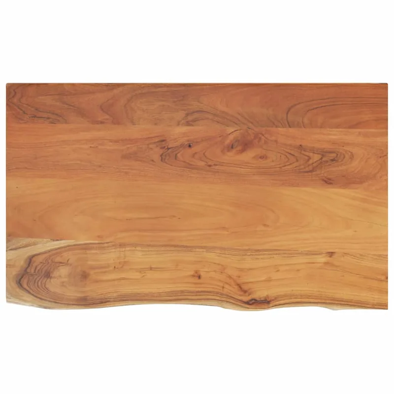 vidaXL Πάγκος Μπάνιου Ορθογώνιος 110x60x3,8 εκ. από Μασίφ Ξύλο Ακακίας