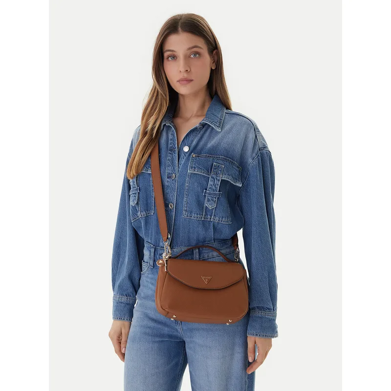 Τσάντα Guess Evie HWBG96 64200 Καφέ