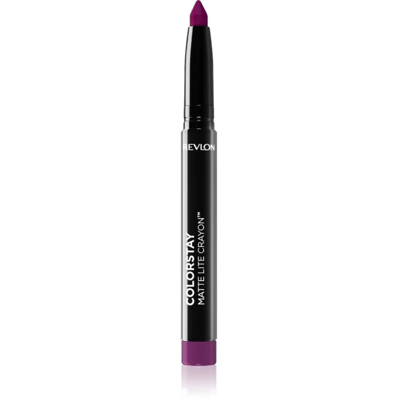 Revlon Cosmetics ColorStay™ Matte Lite Crayon ματ κραγιόν σε μολύβι απόχρωση 012 On Cloud Wine 1,4 γρ