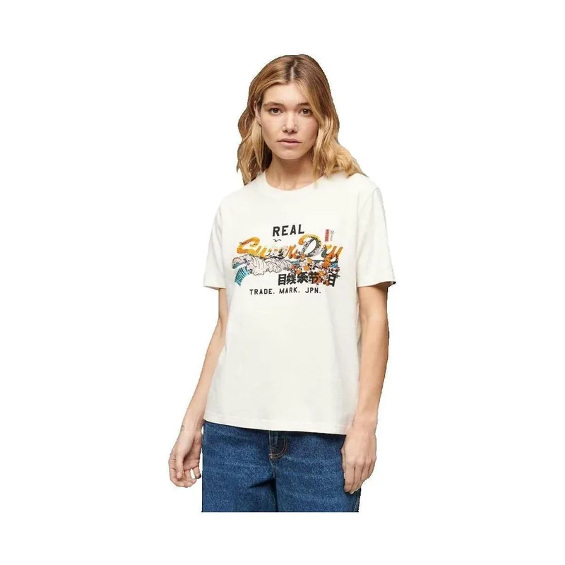 T-shirt με κοντά μανίκια Superdry T-shirt Tokyo Vl Relaxed