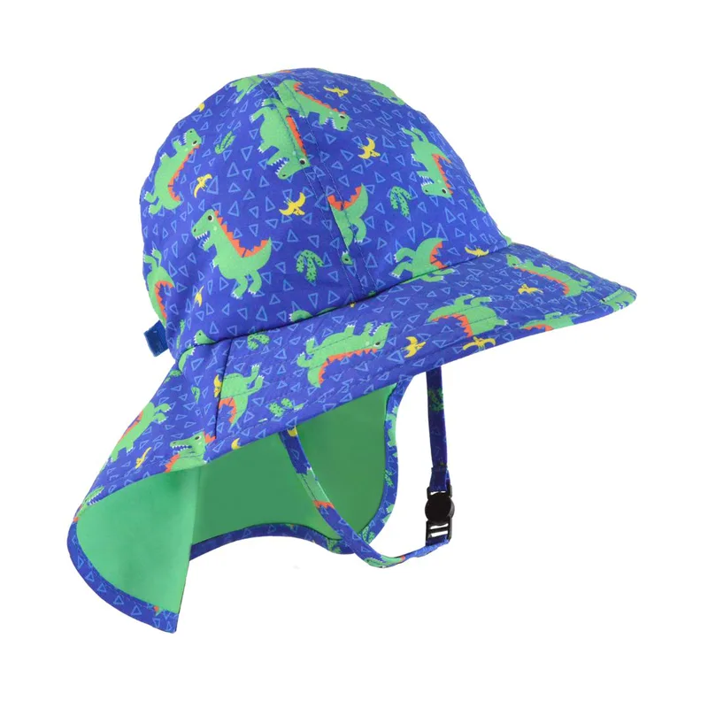 Αντηλιακό Cape Καπέλο 2-4 Ετών UPF50 Sunhat Dinosaur Zoocchini ZOO15057 (Μέγεθος: 2-4 Ετών) - Zoocchini - ZOO15057-2-4Y