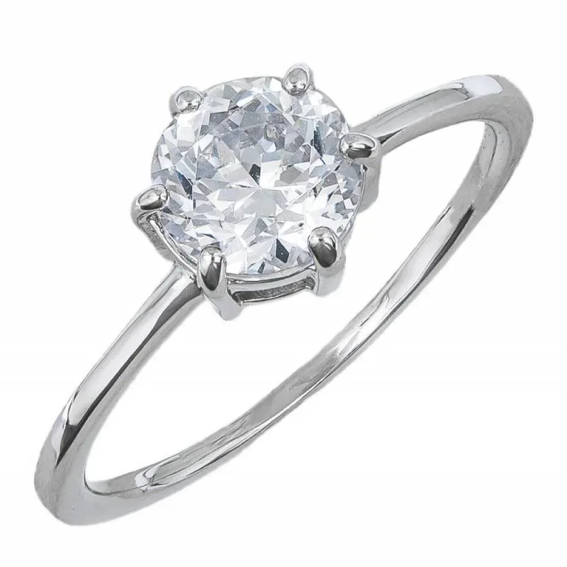 Γυναικείο μονόπετρο δαχτυλίδι Vogue 925 065211.3 065211.3 Ασήμι