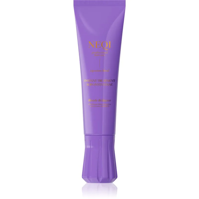 NEQI Treatment Treasure Blonde Brilliance αναγεννητική θεραπεία για ξανθά μαλλιά 100 ml