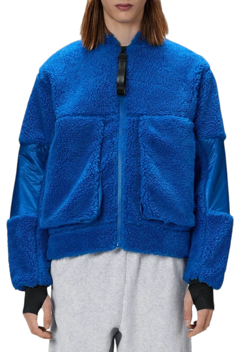 Μπουφάν Rains Kofu Fleece Bomber Jacket 18450-83-Waves Γυναικείο