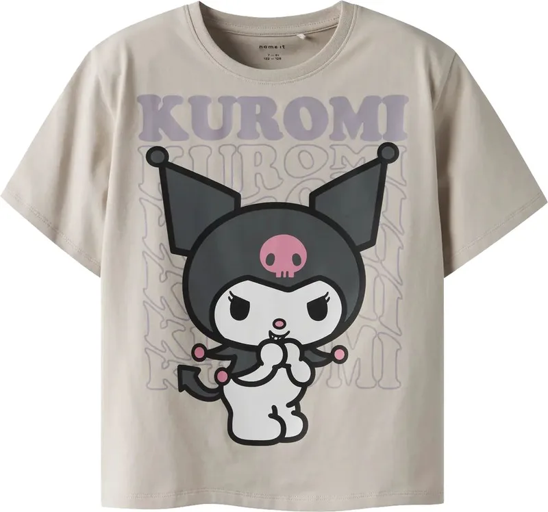 T-SHIRT NAME IT NKFDYKRA KUROMI 13252831 ΓΚΡΙ (158-164CM)-(13-14 ΕΤΩΝ)
