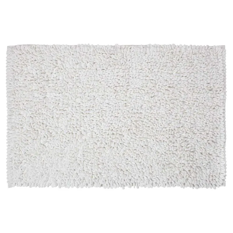 Ταπέτο Μπάνιου Microfiber 60x90εκ. Twist White Sealskin 294643610 (Ύφασμα: Microfiber, Χρώμα: Λευκό) - sealskin - sl-294643610
