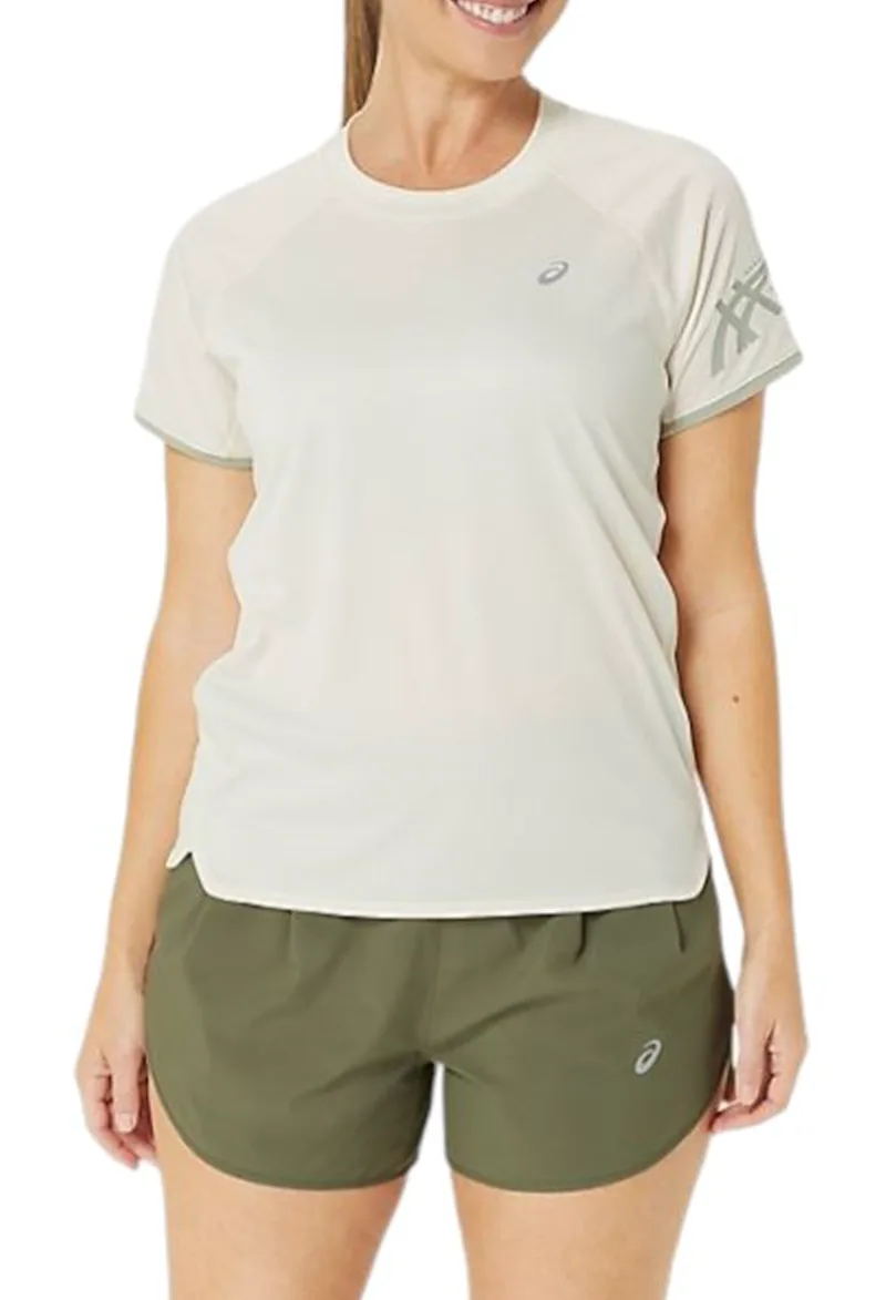 Μπλούζα Κοντομάνικη Asics Icon 2012C741-200 Γυναικείο