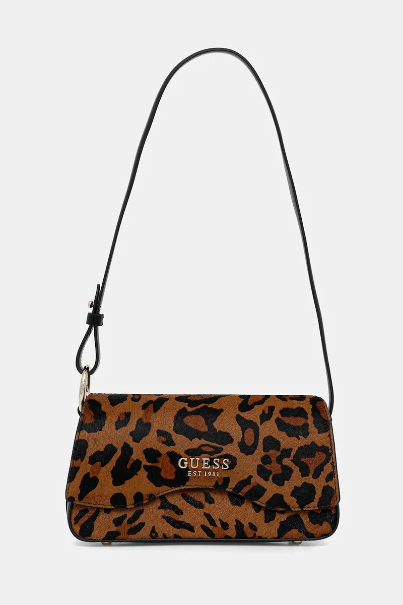 Δερμάτινη τσάντα Guess DOMITILLA