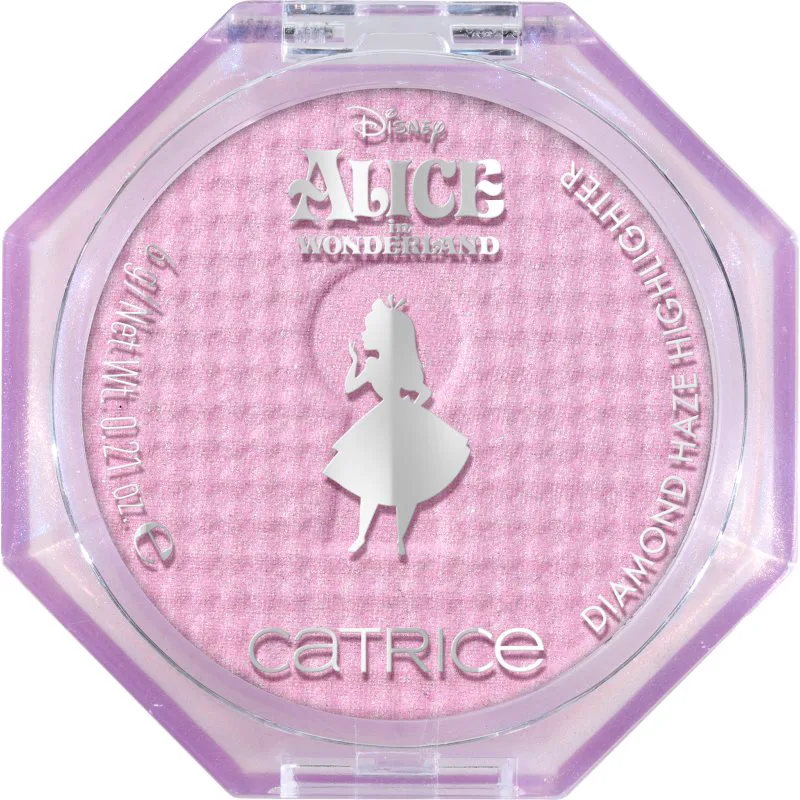 Catrice Disney Alice in Wonderland συμπαγής πούδρα λάμψης με πολυχρωματικό εφέ απόχρωση C01 Dream Bigger! 6 γρ