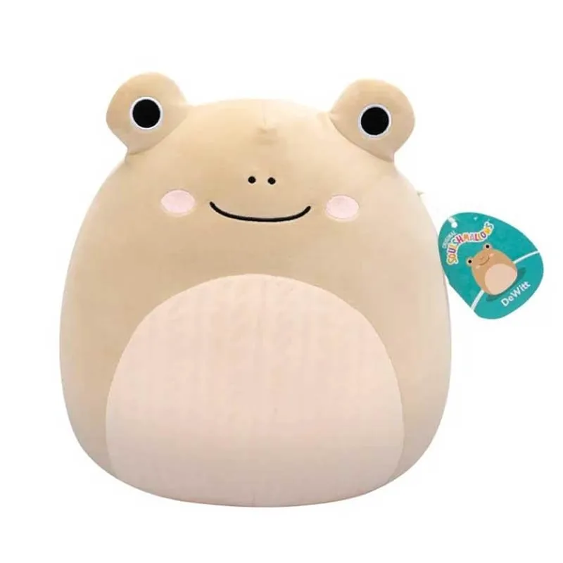 Λούτρινα Squishmallows με Ανάγλυφο Μοτίβο Dewitt Βάτραχος W6 30,5cm #2481