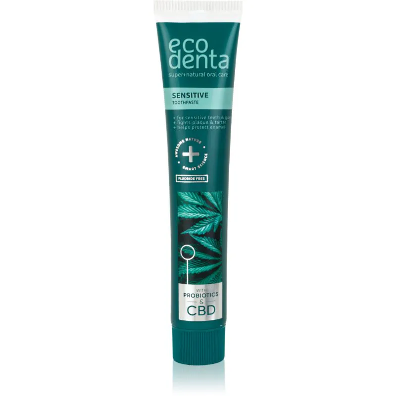 Ecodenta Sensitive CBD βιοδραστική οδοντόκρεμα με CBD 100 ml
