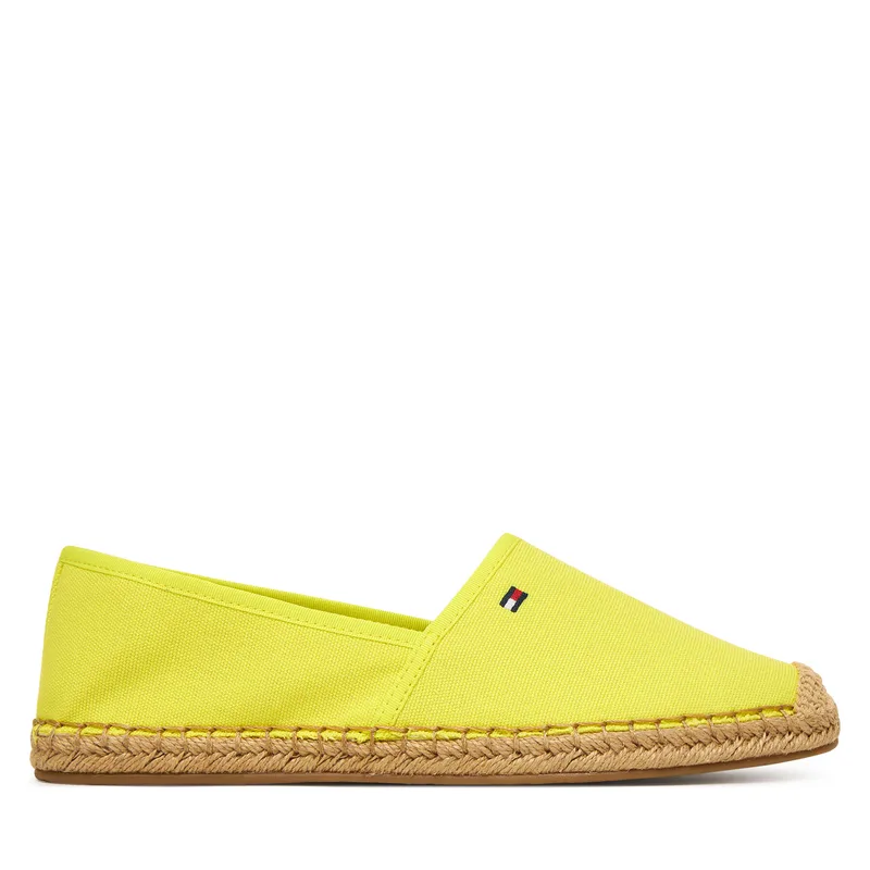 Εσπαντρίγιες Tommy Hilfiger Flag Canvas Espadrille FW0FW08541 Πράσινο