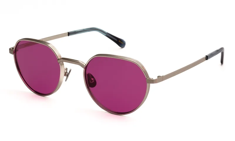 MOSCOT ΓΥΑΛΙΑ ΗΛΙΟΥ MOSCOT SMENDRIK SILVER PURPLE 5121 SMENDRIK Ασημί