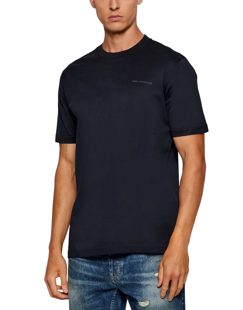 Ανδρικό T-shirt Navy Μπλε Karl Lagerfeld 755002 554200-690