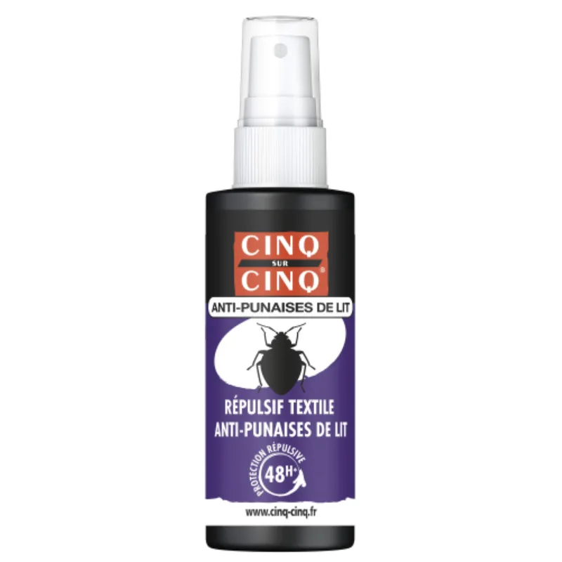 Cinq Sur Cinq Textile Repellent Anti Bed Bugs 50ml