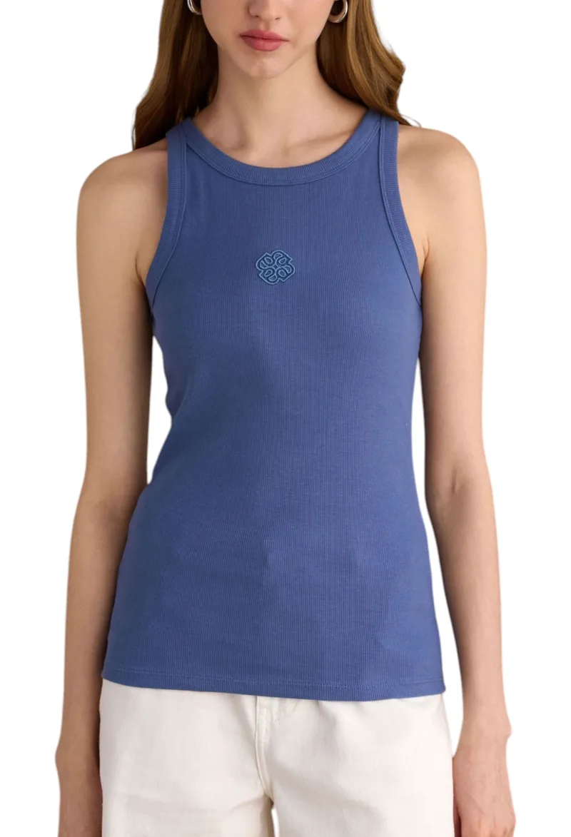 Μπλούζα Αμάνικη Attrattivo Με Logo 9921303C-LIGHT BLUE Γυναικείο