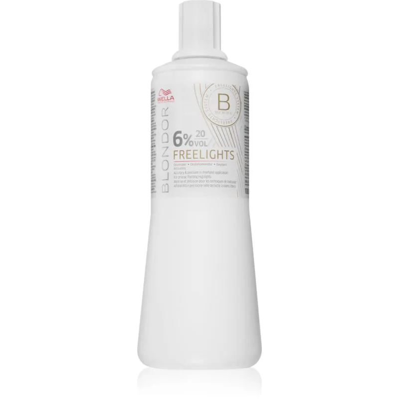 Wella Professionals Blondor Freelights γαλάκτωμα ενεργοποίησης (6% 20 Vol) 1000 ml