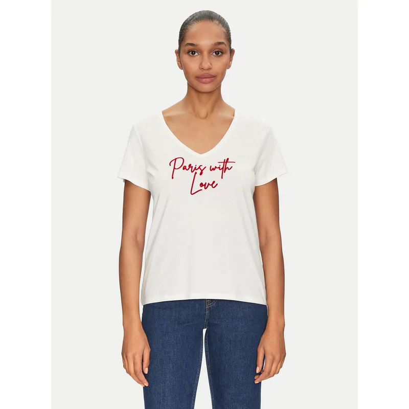 Morgan T-Shirt 251-DSAILOR Λευκό Relaxed Fit